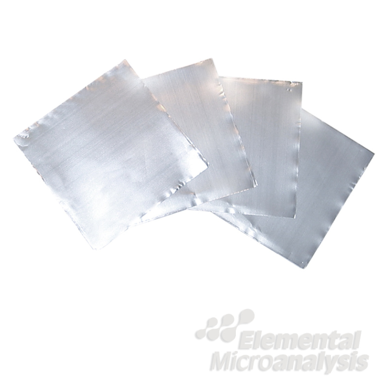 Silver Squares 35 x 35mm pack of 100